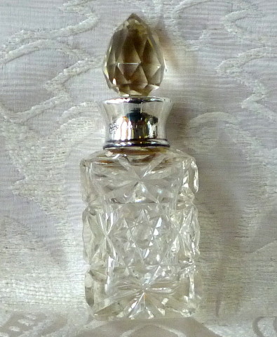 bottoglia profumo cristallo argento Bh 1921 001