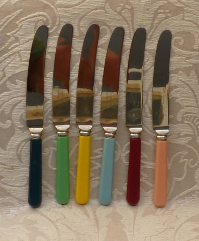 cucchiaini caffè colorati coltelli colorati 011